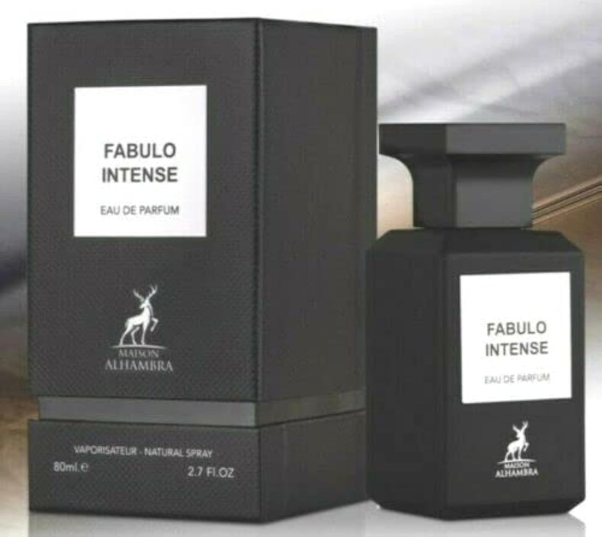 ALHAMBRA FABULO INTENSE 2.7 EAU DE PARFUM SPRAY FOR MEN - Showlu Well Nation Store