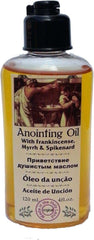120ml Jerusalem Anointing Oil with Frankincense, Myrrh, and Spikenard made in the Holy Land