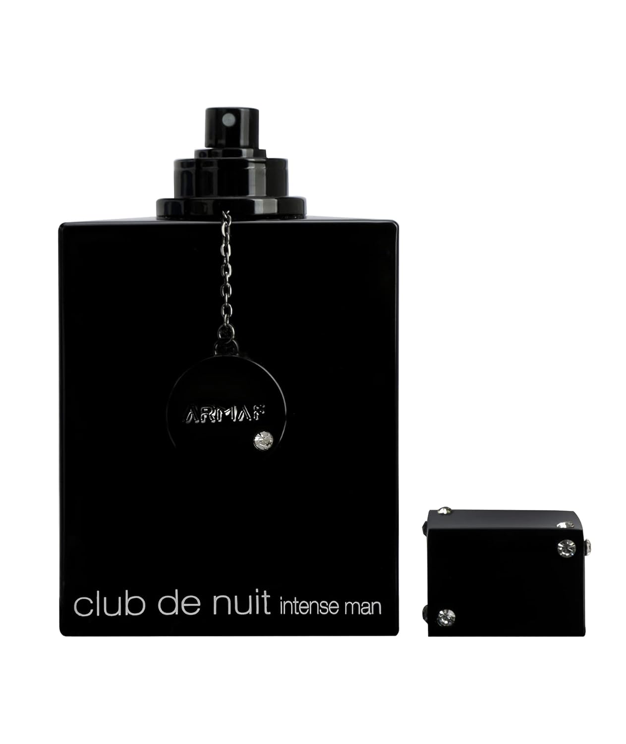 Armaf Club de Nuit Intense men's cologne 3.6 oz Eau De Toilette spray black bottle and cap