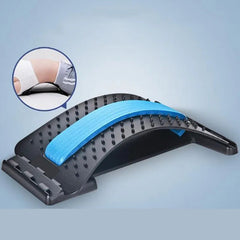 Back Stretcher Lower Back Pain Relief Device 3 Level Back Cracker Back Massager Lumbar Support Spine Board for Herniated Disc - Showlu Well Nation Store