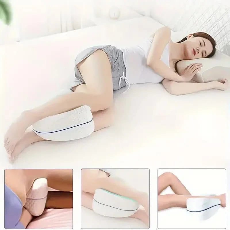 Body Memory Cotton Leg Pillow Home Foam Pillow Sleeping Orthopedic Sciatica Back Hip Joint for Pain Relief Thigh Leg Pad Cushion - Showlu Wellness Nation Store