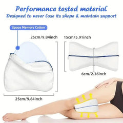 Body Memory Cotton Leg Pillow Home Foam Pillow Sleeping Orthopedic Sciatica Back Hip Joint for Pain Relief Thigh Leg Pad Cushion - Showlu Wellness Nation Store