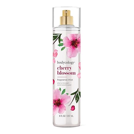 Bodycology Long - Lasting Fragrance Body Mist, Cherry Blossom, 8 fl oz - Showlu Well Nation Store