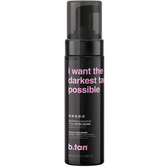 b.tan Ultra Dark Self Tanner | I Want The Darkest Tan Possible - Fast, 1 Hour Sunless Tanner Mousse, No Fake Tan Smell, No Added Nasties, Vegan, Cruelty Free, 6.7 Fl Oz - Showlu Well Nation Store