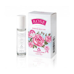 Bulgarian Rose Perfume Roll - On with Natural Rose Oil - Alcohol Free - Natural Rose Aromatic Fragrance - Unisex Rose Perfume - Perfect for Everyone - 9ml - Showlu Well Nation Store