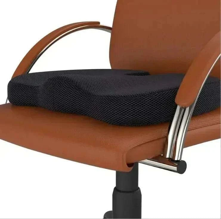 Coccyx Pillow Memory Foam Travel Seat Cushion for Tailbone Pain Back Support Chair Bench Protect Healthy Sitting Pad - Showlu Well Nation Store