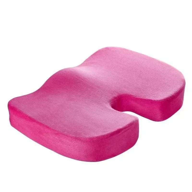 Coccyx Pillow Memory Foam Travel Seat Cushion for Tailbone Pain Back Support Chair Bench Protect Healthy Sitting Pad - Showlu Well Nation Store
