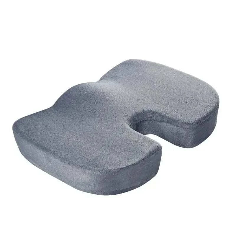 Coccyx Pillow Memory Foam Travel Seat Cushion for Tailbone Pain Back Support Chair Bench Protect Healthy Sitting Pad - Showlu Well Nation Store