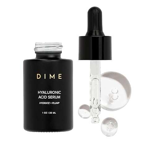 DIME Beauty Hyaluronic Acid Serum, Ultra Hydrating Face Serum with Pure Hyaluronic Acid, 1 oz / 30 ml - Showlu Well Nation Store