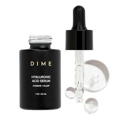 DIME Beauty Hyaluronic Acid Serum, Ultra Hydrating Face Serum with Pure Hyaluronic Acid, 1 oz / 30 ml - Showlu Well Nation Store