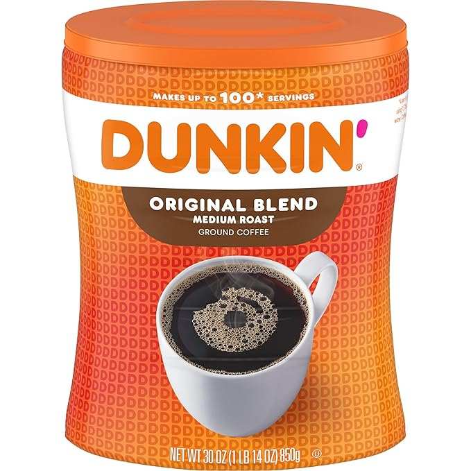 Dunkin' Original Blend Medium Roast Ground Coffee, 30 Ounce - Showlu Well Nation Store