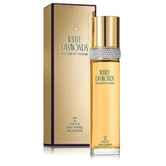 Elizabeth Taylor White Diamonds Women's Perfume, Long - Lasting Floral Fragrance for Her, Eau de Toilette EDT Spray, 3.3 fl oz - Showlu Well Nation Store