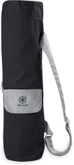 Gaiam Cargo Yoga Mat Bag, Full - Zipper Yoga Mat Carrier with Adjustable Strap, Front & Exterior Phone Pocket with Earbuds Slit, Stylish & Functional Fitness Mat Holder for Women & Men - Showlu Well Nation Store