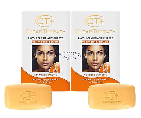 Generic Get Desired clear Shower Carrot Soap | CT | Pack of 2 - Showlu Well Nation Store