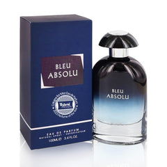 Hybrid & Company Bleu Absolu Eau De Parfum Natural Spray for Men Woody Oud Cologne, Long Lasting Concentrated Luxury fragrance, 3.4 Fl Oz/100 Ml - Showlu Well Nation Store