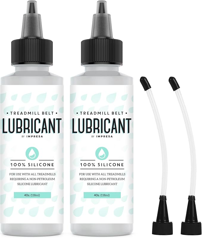 Impresa 2 Pack of Silicone Treadmill Belt Lubricant/Lube - Easy to Apply Lubrication - Made in The USA - Treadmill Lubricant for Belt - Showlu Well Nation Store