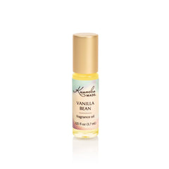 Kuumba Made Vanilla Bean Fragrance Oil Roll - On 0.125 fl oz (3.7ml) | Rollerball Perfume | Alcohol Free - Showlu Well Nation Store