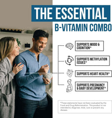 L Methyl Folate 15mg Plus Methyl B12 Cofactor – Organic, Berry Flavor, Professional Strength, Liquid Sublingual, Active 5 - MTHF Form - Supports Mood, Homocysteine Methylation, Cognition (1oz) - Showlu Well Nation Store