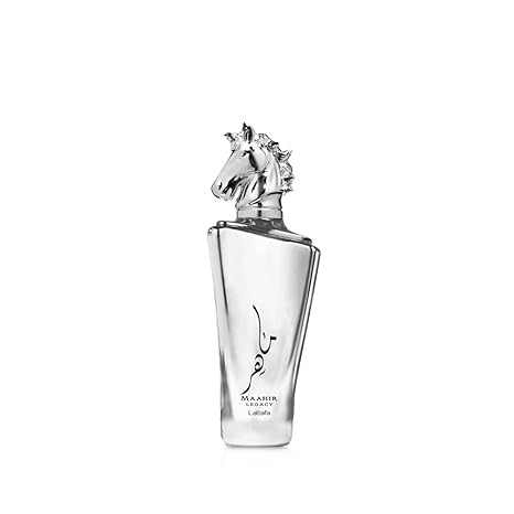 Lattafa Maahir Legacy - Aromatic Spicy, Citrus, Amber Wood - Eau de Parfum Long - Lasting Fragrance for Men, 3.40 Ounce / 100 ml - Showlu Well Nation Store