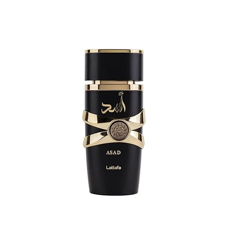 Lattafa Perfumes Asad for Unisex Eau de Parfum Spray, 3.4 Ounce - Showlu Well Nation Store