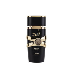 Lattafa Perfumes Asad for Unisex Eau de Parfum Spray, 3.4 Ounce - Showlu Well Nation Store