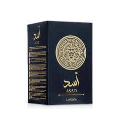 Lattafa Perfumes Black Edition Asad For Unisex Eau De Perfume Spray, 3.4 Ounce Long - Lasting Floral Scent Best Gift - Showlu Well Nation Store