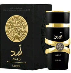 Lattafa Perfumes Black Edition Asad For Unisex Eau De Perfume Spray, 3.4 Ounce Long - Lasting Floral Scent Best Gift - Showlu Well Nation Store