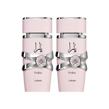 Lattafa Yara for Women Eau de Parfum Spray, 3.4 Ounce (Pack of 2) - Showlu Well Nation Store