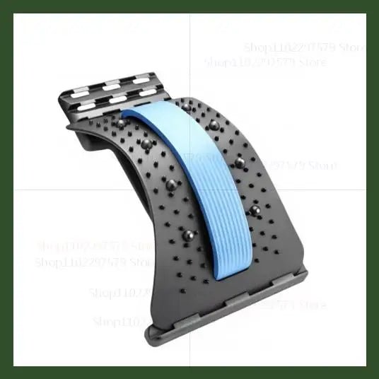 Lumbar Back Stretcher Multi - Level Adjustable Massager Waist Neck Fitness Lumbar Cervical Spine Cervical Spine Support Massager - Showlu Well Nation Store