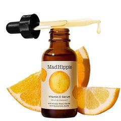 Mad Hippie Vitamin C Serum, Ultra - Hydrating with Hyaluronic Acid, Ferulic & Vitamin E, Anti - Aging, Glow Up Essentials, Cruelty - Free Skin Care, 1.02 Oz - Showlu Well Nation Store