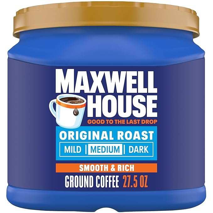 Maxwell House 27.5oz Ground Coffee Medium Original Roast - Showlu Well Nation Store