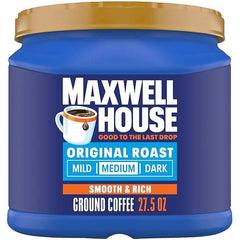 Maxwell House 27.5oz Ground Coffee Medium Original Roast - Showlu Well Nation Store