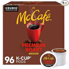 McCafe Premium Roast Coffee, Keurig Single Serve K - Cup Pods, Medium Roast, 96 Count - Showlu Well Nation Store