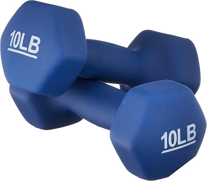 Neoprene Dumbbell Hand Weights for Exercise and Muscle Toning - Showlu Well Nation Store