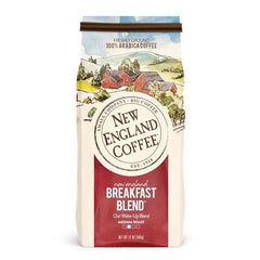 New England Coffee Breakfast Blend Medium Roast Ground Coffee, 12oz Bag (Pack of 1) - Showlu Well Nation Store