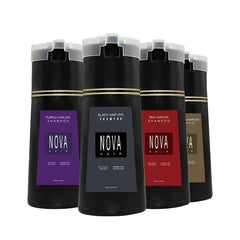 Nova Hair Dyeing Hair Care Shampoo 3 - in - 1 Natural Fast White Hair Dyed Black Hair Dye Lasting Convenience Men Women Hair Care - Showlu Well Nation Store