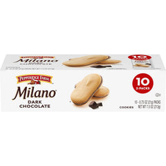 Pepperidge Farm Milano Cookies, Dark Chocolate, 10 Packs, 2 Cookies per Pack - Showlu Wellness Nation Store