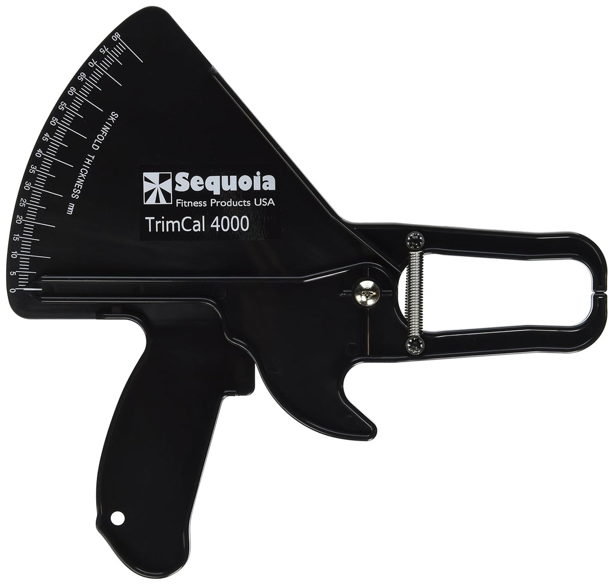 Sequoia Fitness TrimCal 4000 Body Fat Caliper (Black) [Health and Beauty] with Fat% Chart - Showlu Well Nation Store