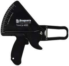Sequoia Fitness TrimCal 4000 Body Fat Caliper (Black) [Health and Beauty] with Fat% Chart - Showlu Well Nation Store