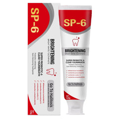 Sp 6 Ultra Whitening Sp 6 Toothpaste Ultra Whitening Probiotic Brightening Toothpaste,Deep Cleaning Care Toothpaste Gift 2024 - Showlu Well Nation Store