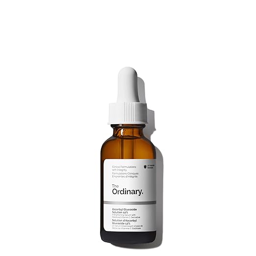The Ordinary Ascorbyl Glucoside Solution 12%, Vitamin C Serum for Even Skin Tone and Antioxidant Protection, 1 Fl Oz - Showlu Well Nation Store