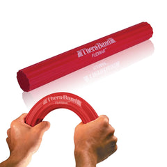 THERABAND FlexBar, Tennis Elbow Therapy Bar, Relieve Tendonitis Pain & Improve Grip Strength, Resistance Bar for Golfers Elbow & Tendinitis, Red, Light, Beginner - Showlu Well Nation Store