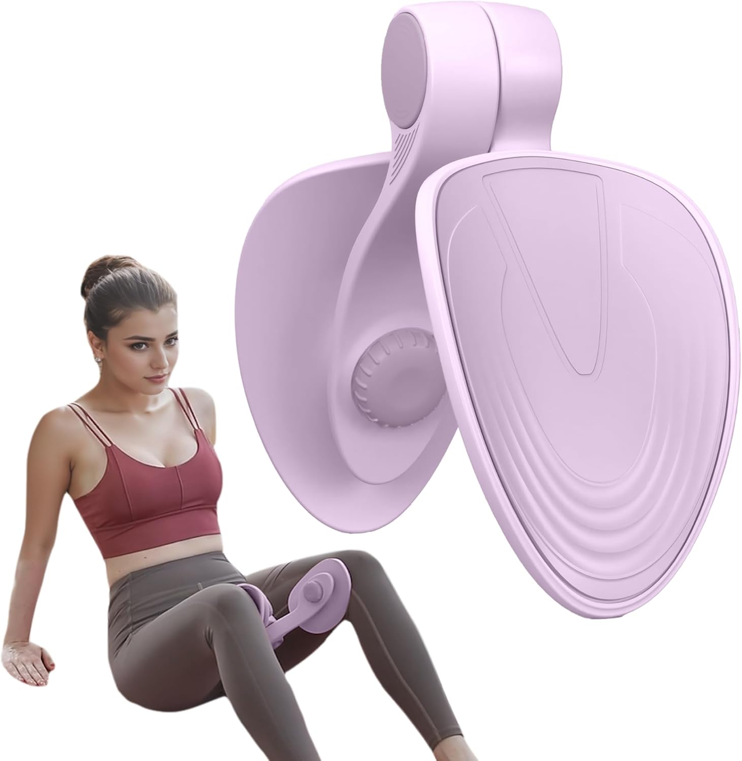 Thigh Master - Thigh Toner, Pelvic Floor Trainer, Kegel Trainer & Butt, Leg, Arm Toning Master Equipment for Home Gym Workout - Showlu Well Nation Store