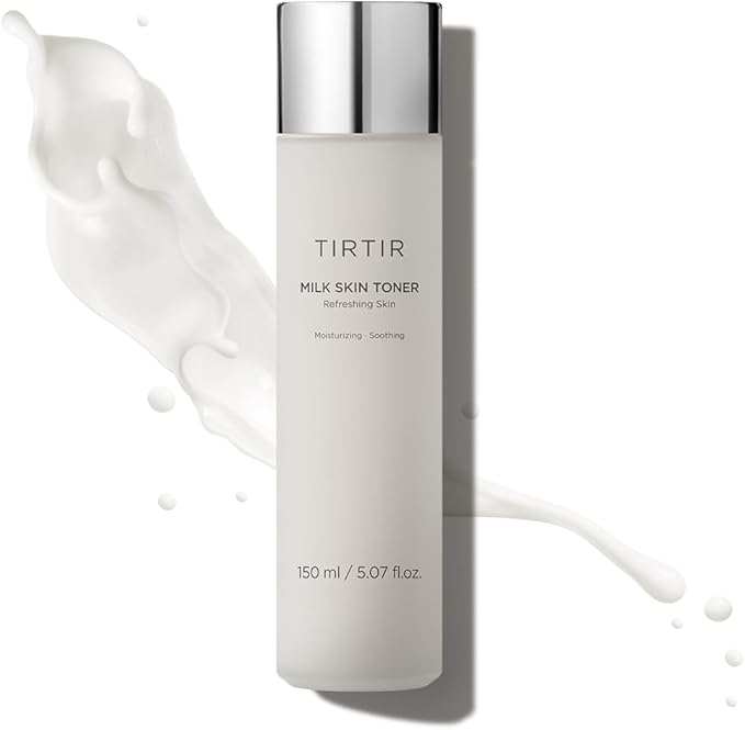 TIRTIR Milk Skin Rice Toner - Deep Moisturizing, Hydrating and Refreshing for face, Niacinamide, Ceramide, Rice Bran Extract, Nature - Oriented Ingredients, Korean Skin Care, Vegan, 150ml / 5.07 fl.oz. - Showlu Well Nation Store