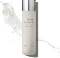 TIRTIR Milk Skin Rice Toner - Deep Moisturizing, Hydrating and Refreshing for face, Niacinamide, Ceramide, Rice Bran Extract, Nature - Oriented Ingredients, Korean Skin Care, Vegan, 150ml / 5.07 fl.oz. - Showlu Well Nation Store