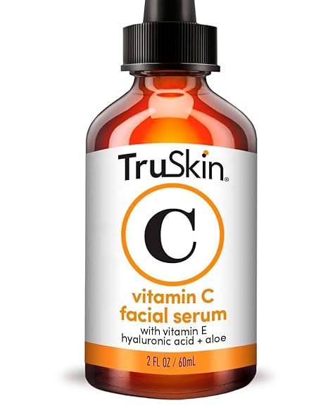 TruSkin Vitamin C Serum For Face – Anti Aging Face Serum with Vitamin C, Hyaluronic Acid, Vitamin E – Brightening Formula – Improve Appearance of Dark Spots, Tone, Fine Lines & Wrinkles, 2 Fl Oz - Showlu Well Nation Store