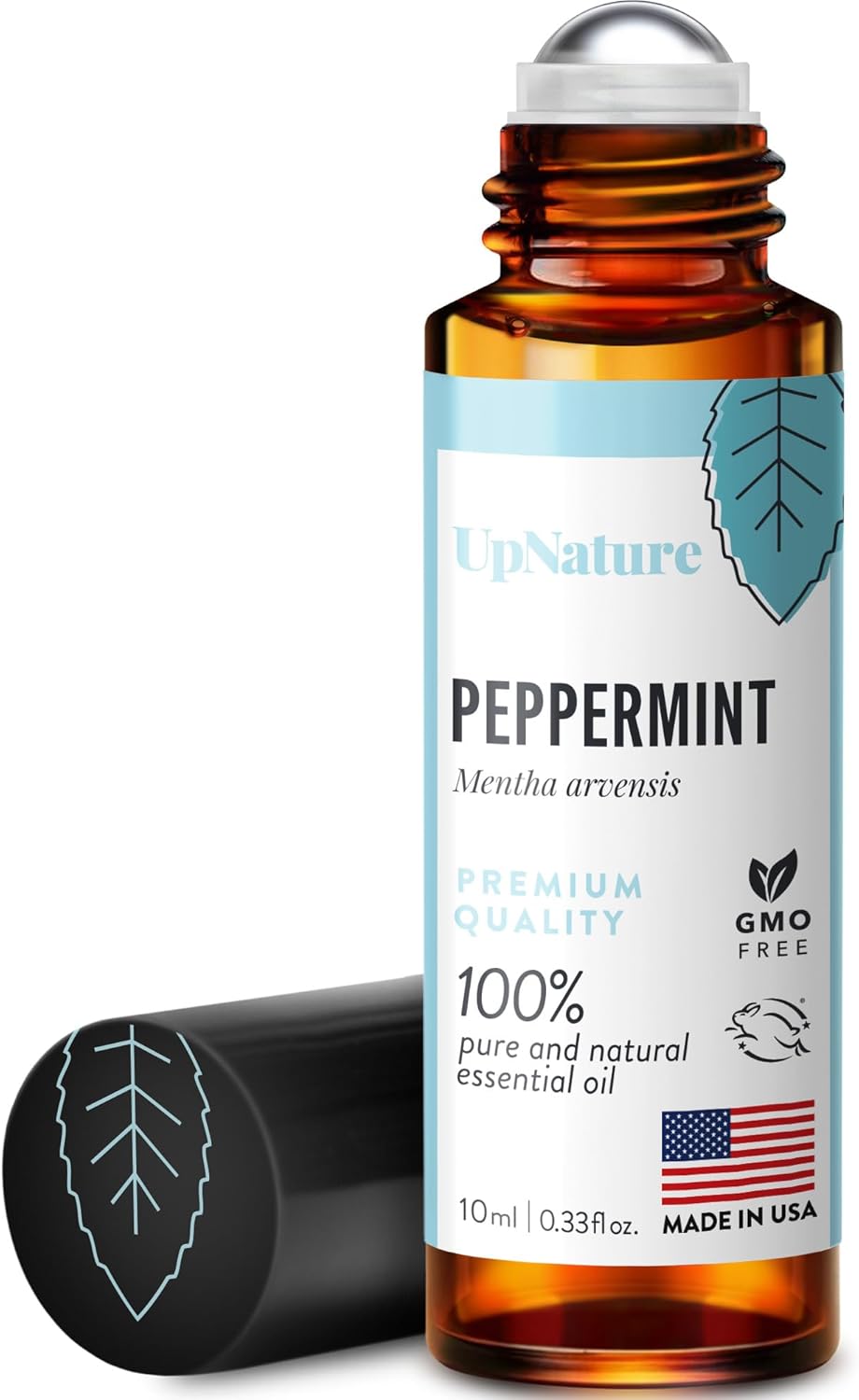UpNature Peppermint Essential Oil Roll On - Morning Sickness Relief & Nausea Relief for Pregnant Women - 100% Pure Peppermint Oil, Pregnancy Must Haves - Showlu Well Nation Store