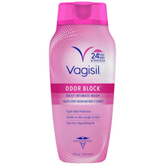 Vagisil Feminine Wash for Intimate Area Hygiene, Odor Block, Gynecologist Tested, Hypoallergenic, 12 oz, (Pack of 1) - Showlu Well Nation Store