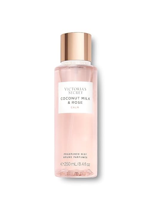 Victoria's Secret Coconut Milk and Rose Body Mist for Women, Feel Calm Women’s Fragrance, 250 ml / 8.4 oz - Showlu Well Nation Store
