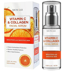 Vitamin C Serum - Dermatologist Tested, Anti - Aging & Dark Spot Remover - Brightening, Clean Beauty, Cruelty - Free, Korean Skincare for Glass Skin, All Skin Types - 1.69 Fl. oz - Showlu Well Nation Store